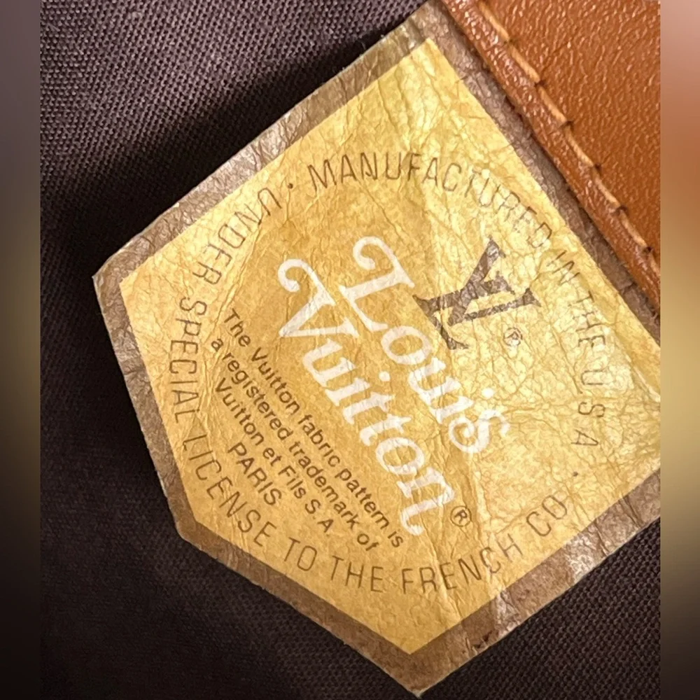 Louis Vuitton set Bucket Bag w/Coin Purse set 1970s vintage - Picture 9 of 16